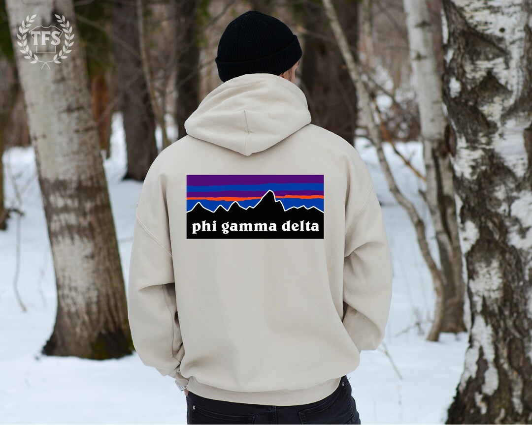 Phi Gamma Delta Fraternity Hoodie Sweatshirt | Outdoors Inspired FIJI ...
