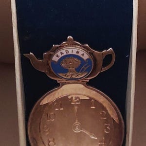 Vintage Stokes Teaspoon Holder (Kadina, Australia) with Original Box - 1930s-1960s EPNS Collectible