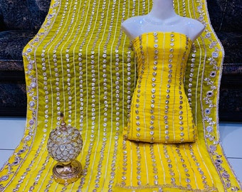 New Pakistani Heavy Akhroot Handmade Gota Work Collection