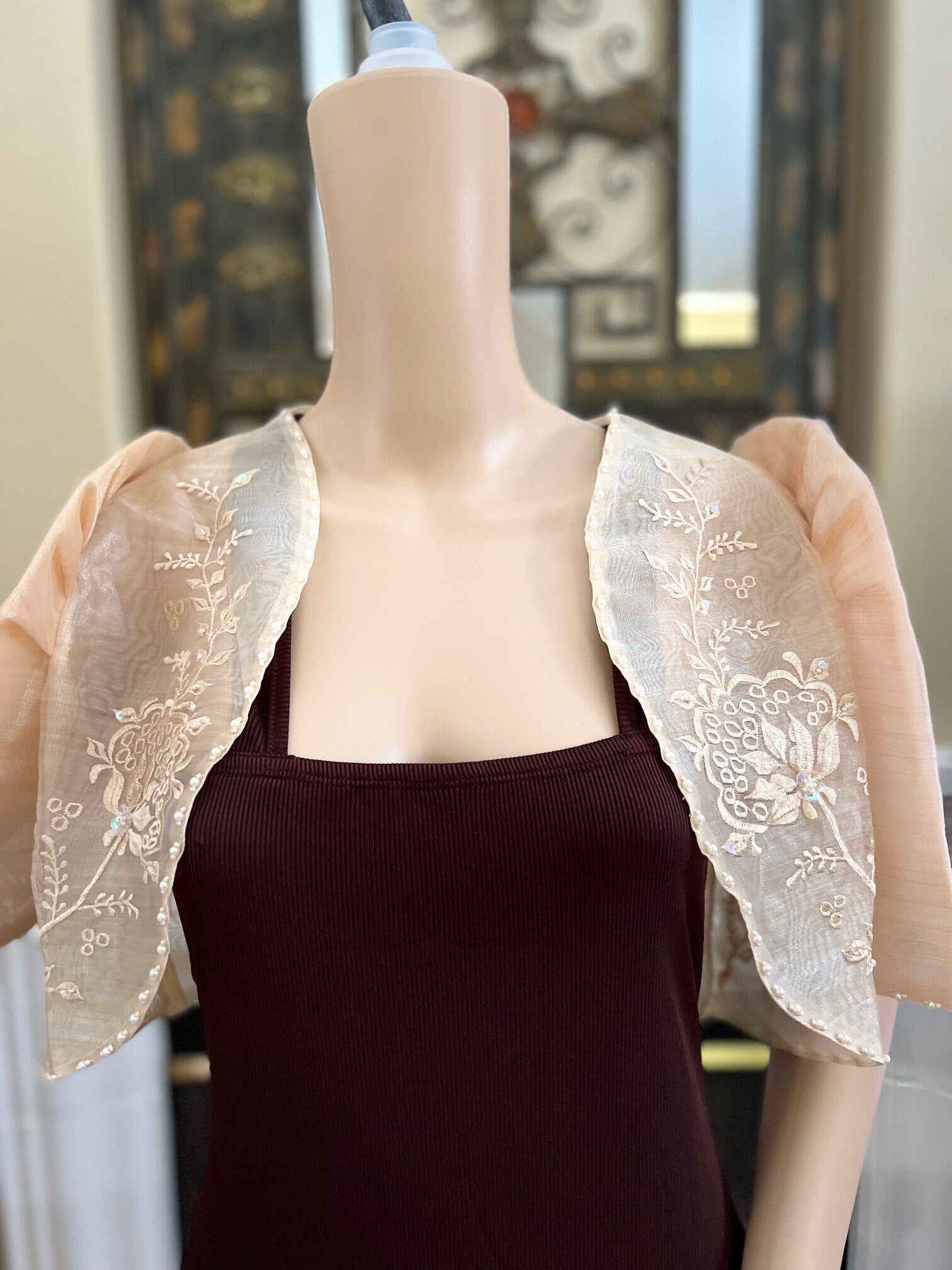 Philippine National Dress Bolero Etsy