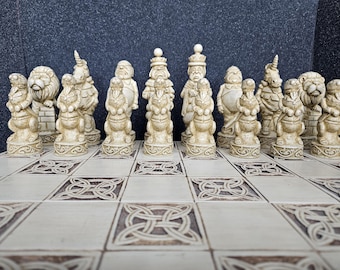 Large Lewis Carroll Chess set