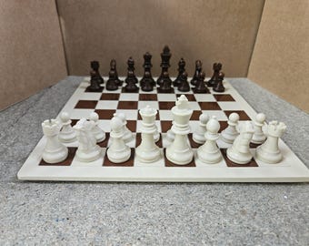 Staunton Chess Set and Board