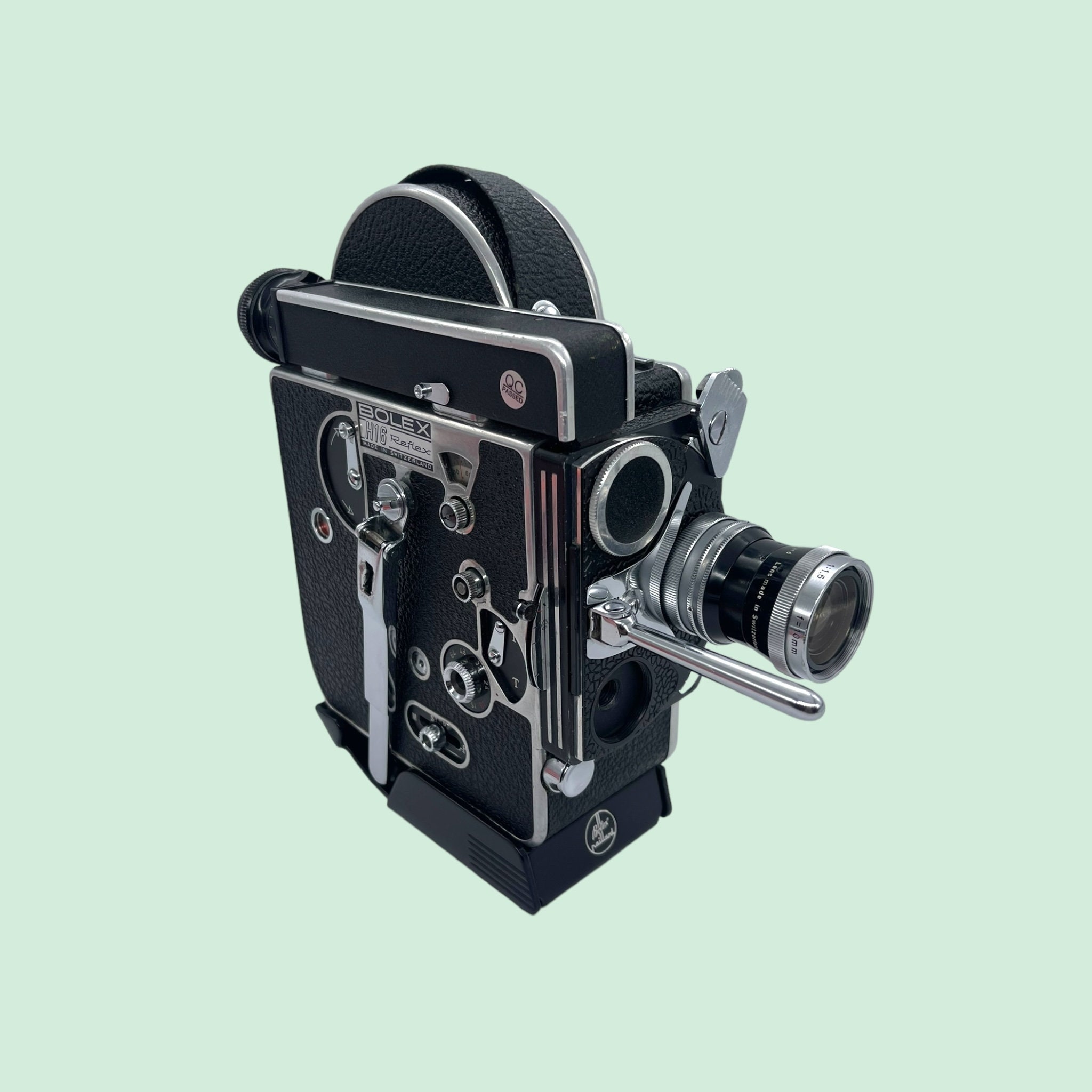 Bolex Paillard H16 Reflex REX 2 (16mm Film Camera) + Switar 10mm