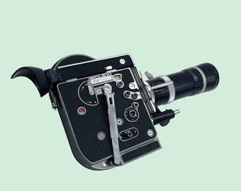 Bolex Paillard H16 Reflex REX 4  (16mm Film Camera)  + Vario Switar H16 RX 18-86mm f 2.5 Zoom Lens | Film Tested + Brand New FLIGHTCASE