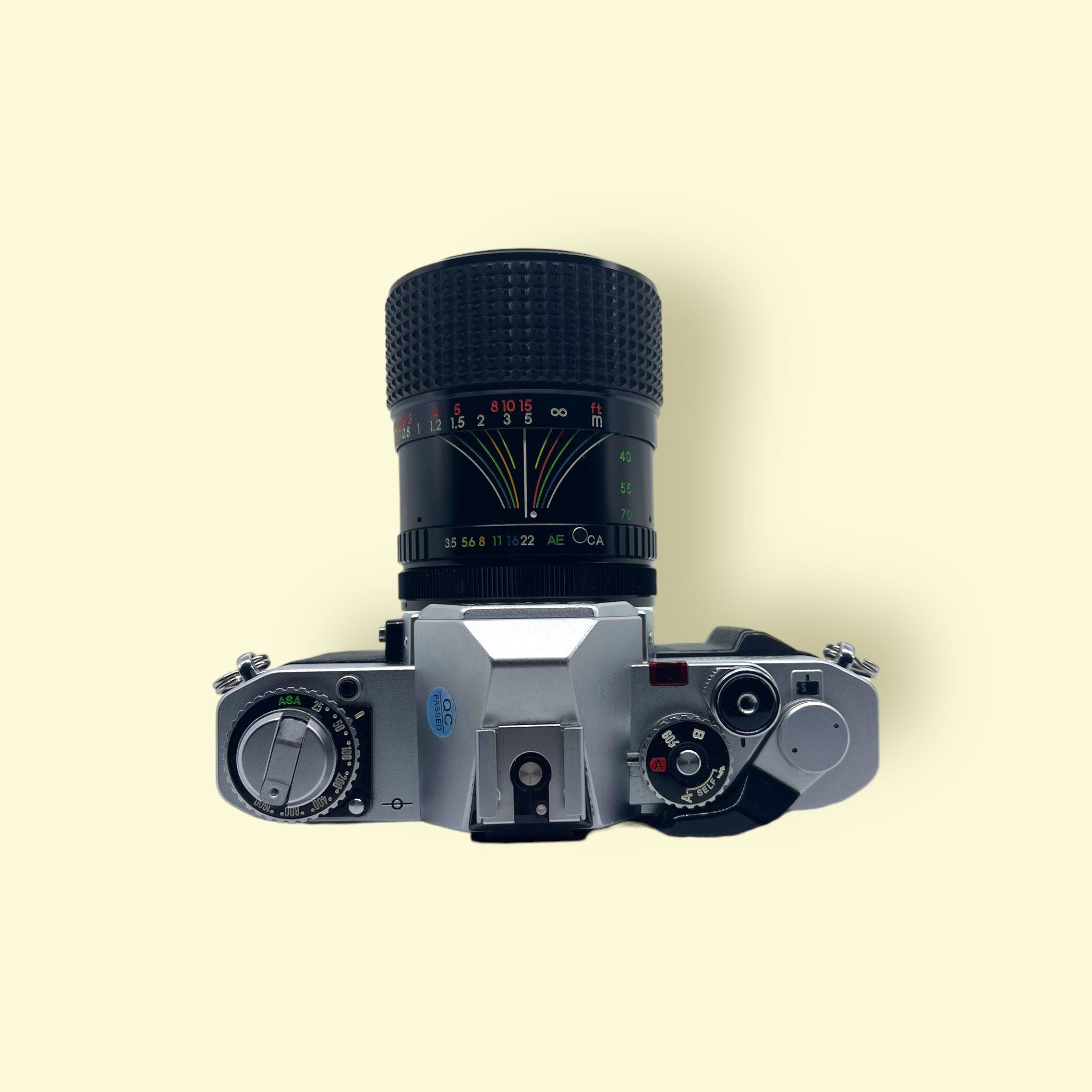 Canon AV1 35mm Film Camera Centon 2870mm F3.5 Zoom Lens Film Tested W