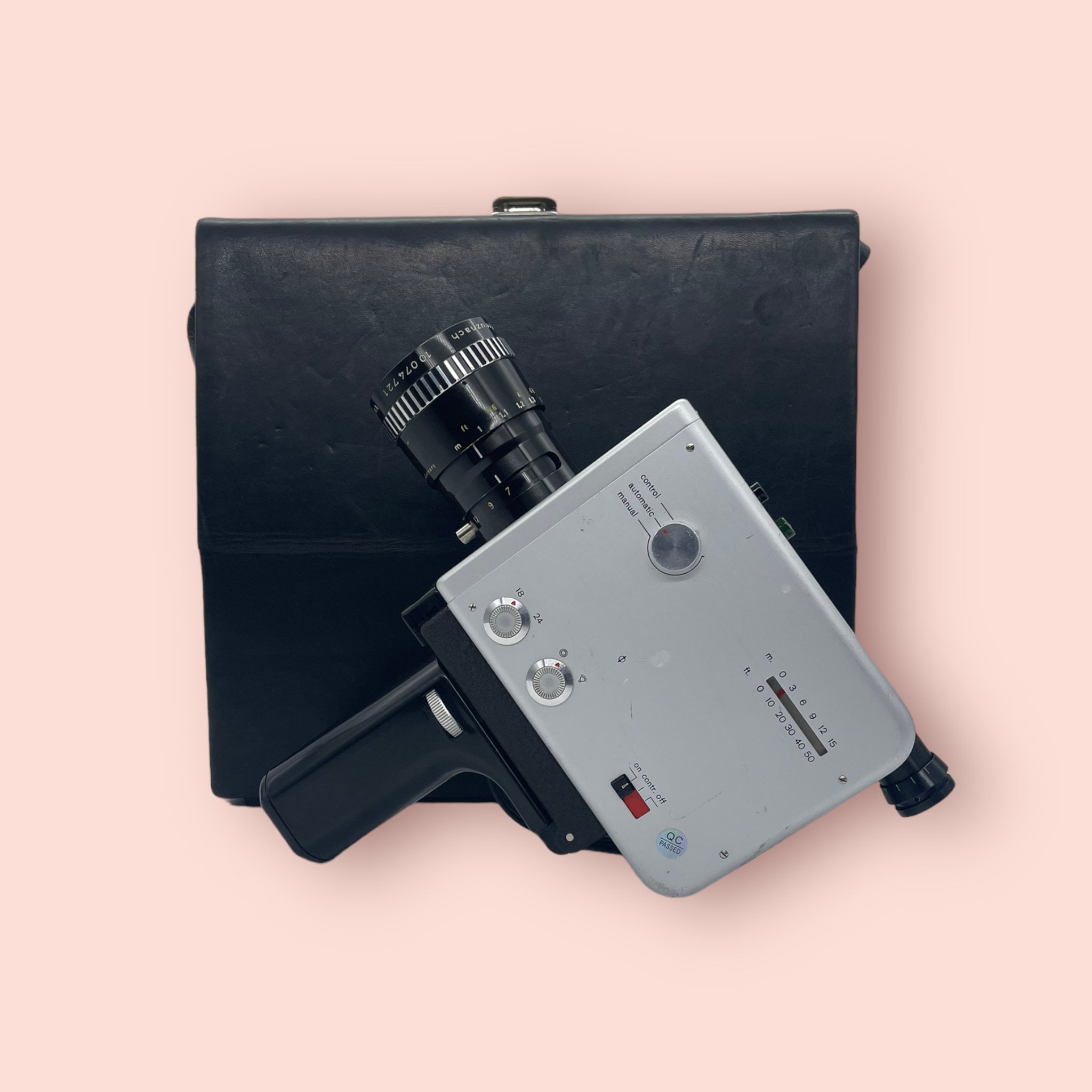 BRAUN NIZO S8T (super Film Camera) Film Tested W Original Case