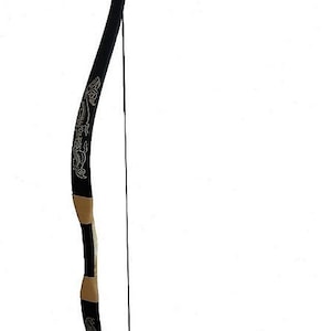 historical scythian nomad horse bow bogen dragon decoration