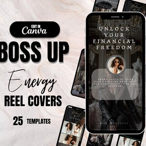 Customizable Instagram Reel Cover Template | Editable Canva Reel for Influencers | Brands Business Coach Template, Life Coach Lifestyle