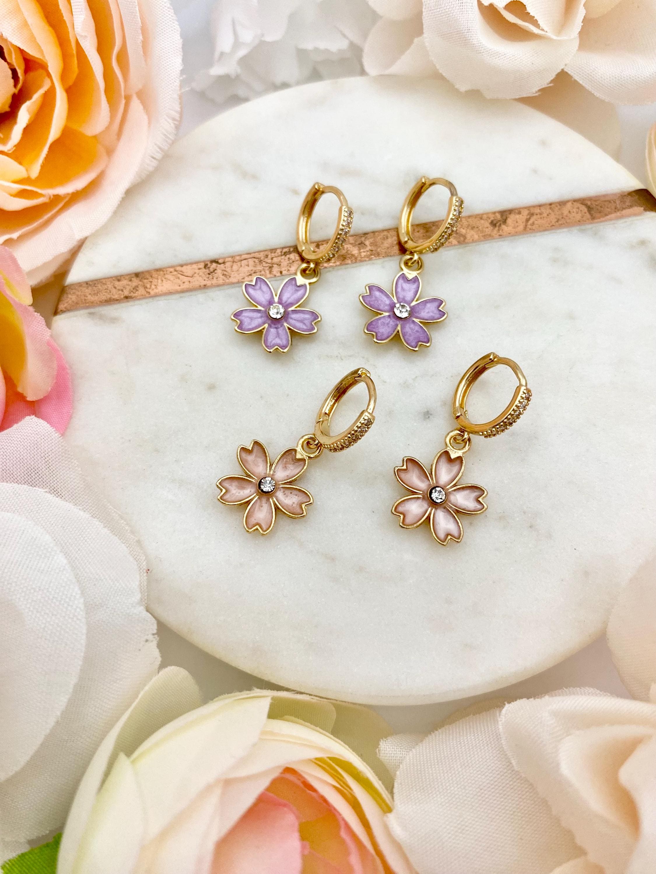 ☆HEI☆ cute flower pearl earring HE22WIESG893XXFR Pearl Cluster + Small Pearl Flower – Vivian Drew