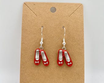 Zauberer von Oz inspiriert rote Schuhe Ohrringe Geschenk für sie