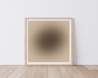Blurry Abstract Art Print | Neutral Art | Printable Art | Digital Art