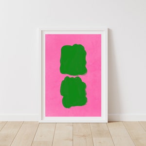 Abstract Shape Art Print | Color Block Art | Printable Art | Digital Art | Paint Prints | Abstract Art | Colorful Abstract Art