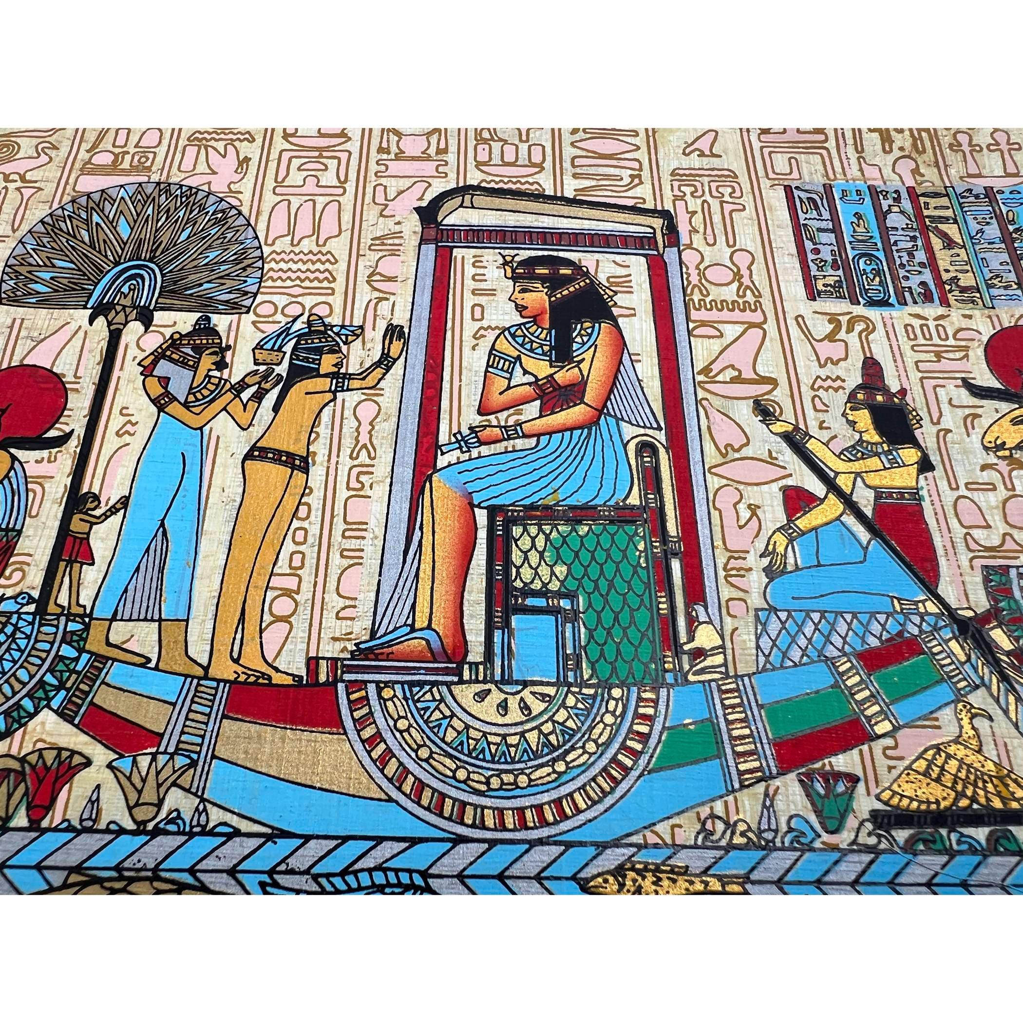 パピルス/古代エジプト風 船のアート作品 フレーム付き パピルス/古代エジプト風 船のアート作品 フレーム付き 【公式通販】