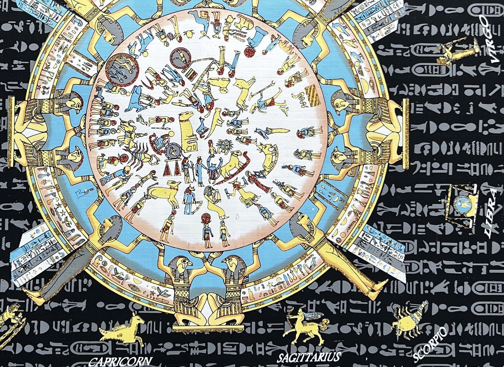 MY EGYPT エジプシャンオイル ZODIAC CALENDAR MY EGYPT エジプシャンオイル ZODIAC CALENDAR Egyptian Zodiac