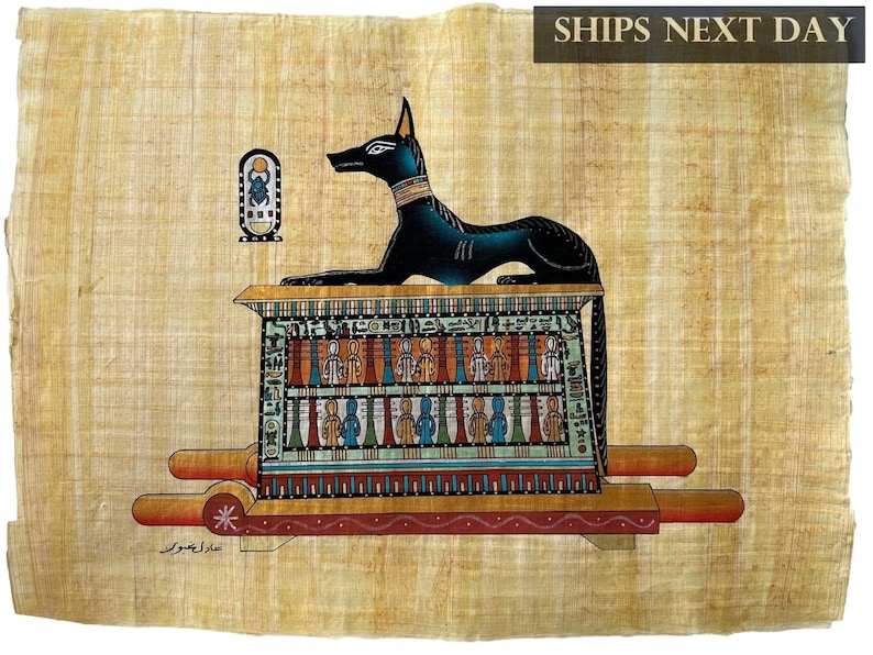 Handmade In Egypt With Authentic Papyrus Leaves