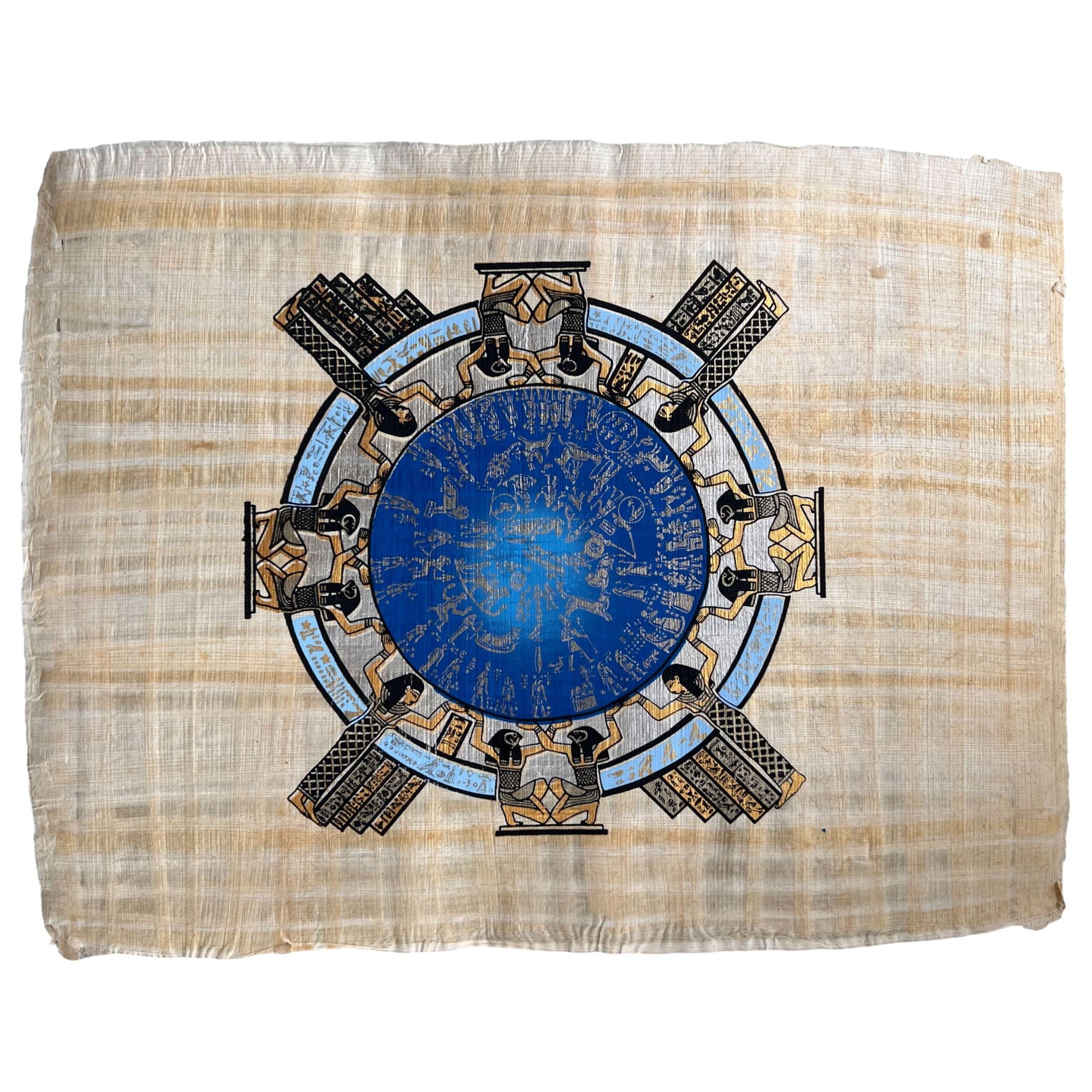 Egyptian Zodiac Wall Calendar - Etsy