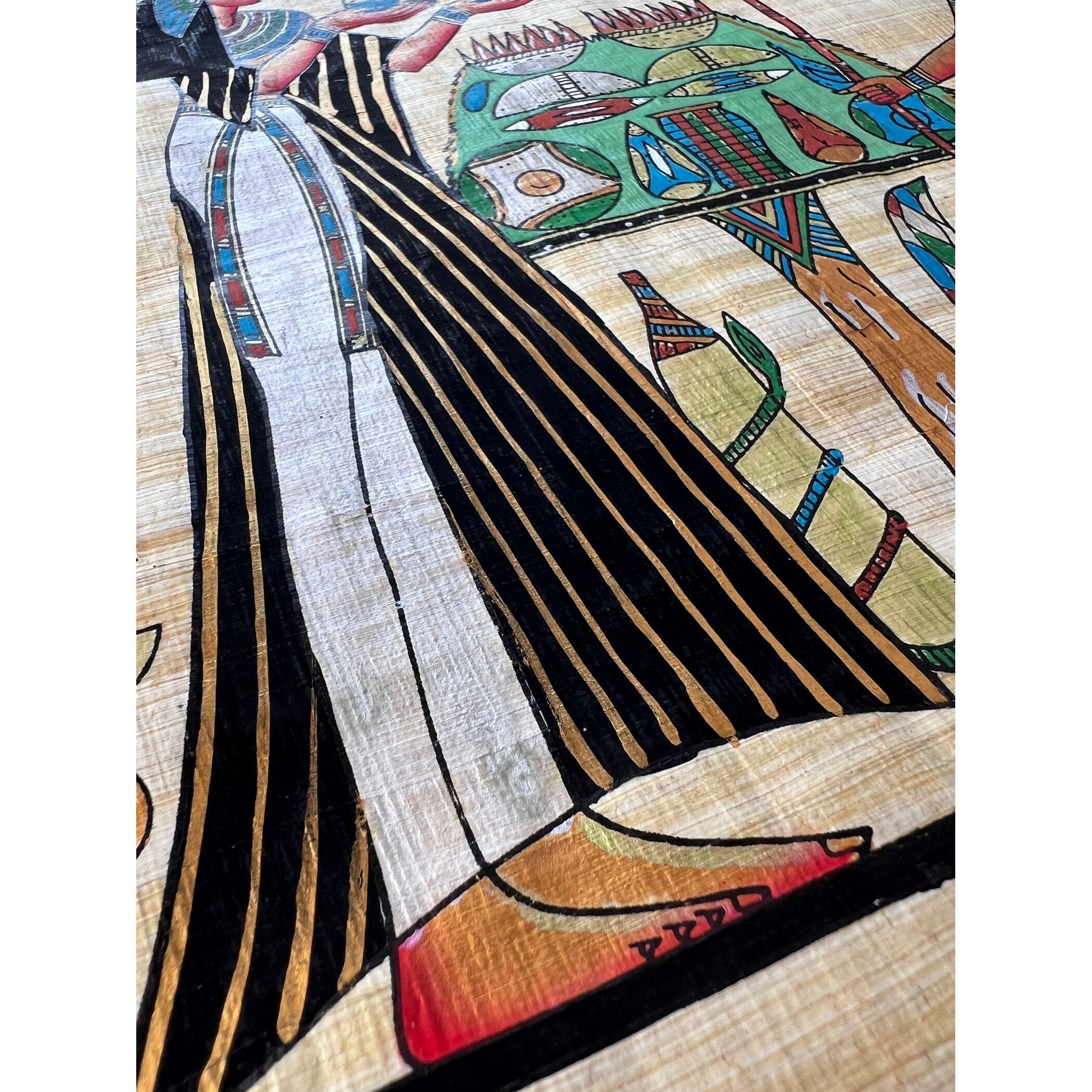 イシスにオリーブオイルを捧げるネフェルタリ - 古代エジプトにおける