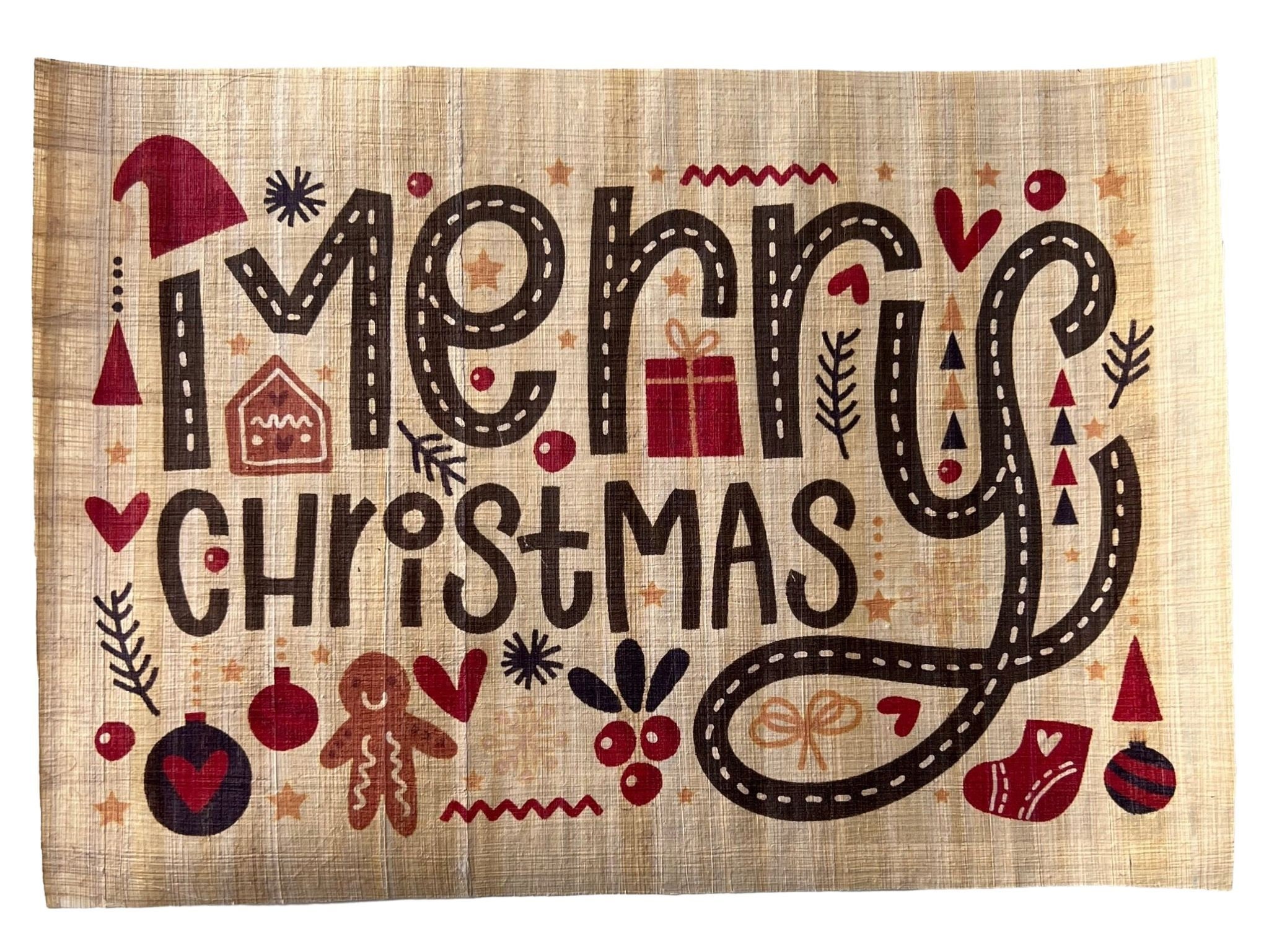BIGLIETTO DI NATALE personalizzato figlio figlia nipote nipote nipote