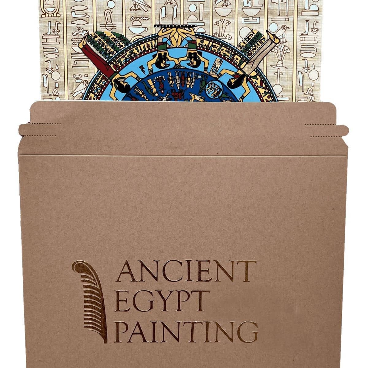 Zodiac Calendar Ancient Egypt Astrological Calendar Papyrus