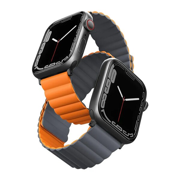 Magnetisches Sport-Silikon-Loop Armband Apple Watch Ultra 8 7 6 5 SE 49mm 45mm 44mm 42mm 41mm 40mm 38mm