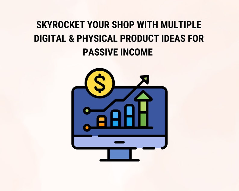 How to Sell on Etsy for Passive Income, 10k+ Etsy Digital Products ...