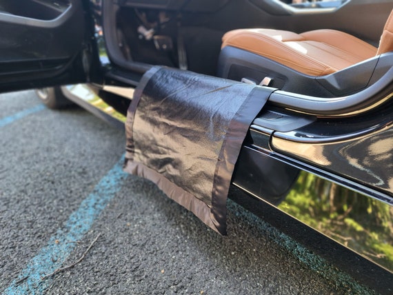 Ride Along Paws Fabric Car Door Protector
