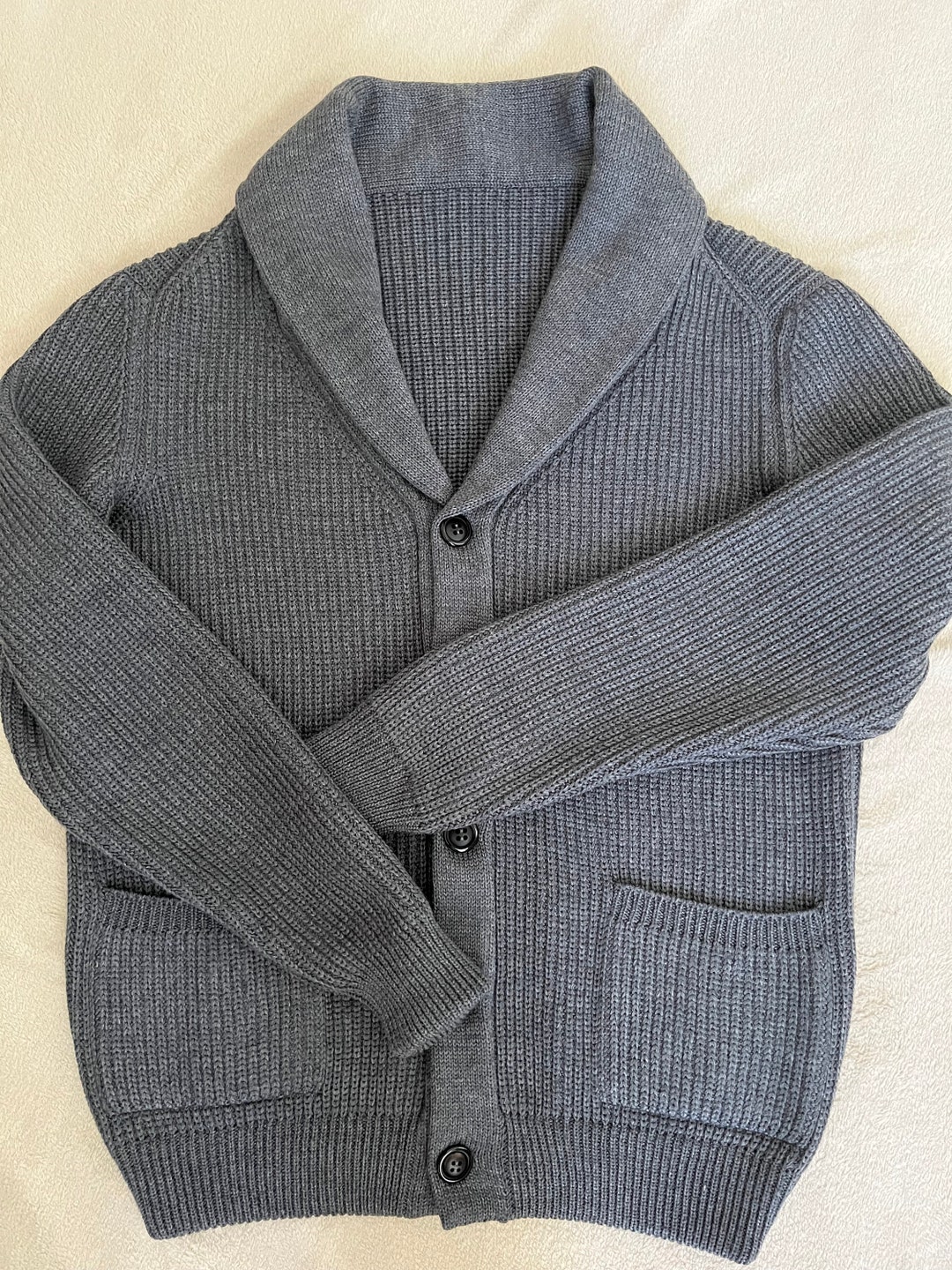 Men Wool Cardigan. Cozy Men Cardigan. Knit Men Cardigan. Wool Men ...