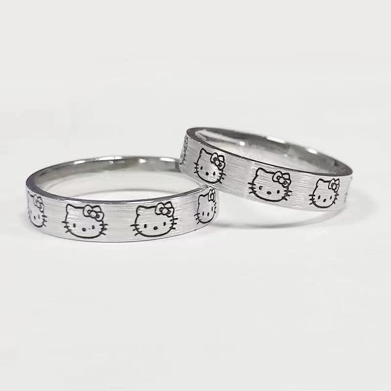 Hello ring sale etsy