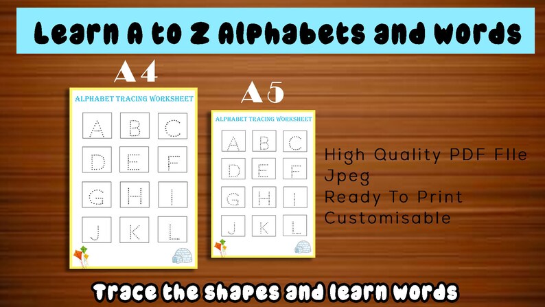 English Alphabet Tracing | Tracing Worksheets | Alphabet Tracing ...