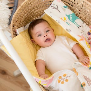 Manta de algodón orgánico, manta envolvente 2 en 1, saco de dormir, funda de dormir transformadora, regalo para bebé recién nacido, regalo para futura mamá.