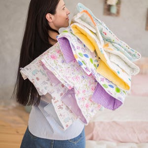 Saco de dormir para recién nacido, manta de algodón para bebé de 0 a 7 meses, 75 cm, 2 en 1, transformador, regalo para bebé, regalo para futura mamá, portabebés.