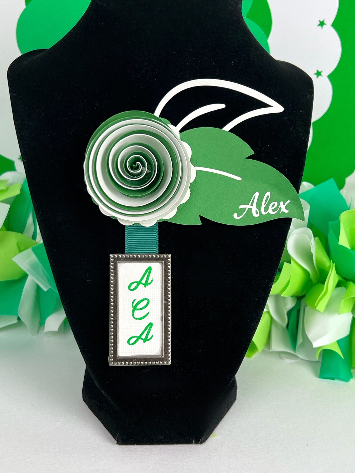 Personalized Name Tag Accessories, Corsage Pendant, Badge Accessories ...
