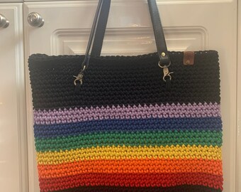 Rainbow Bucket Bag