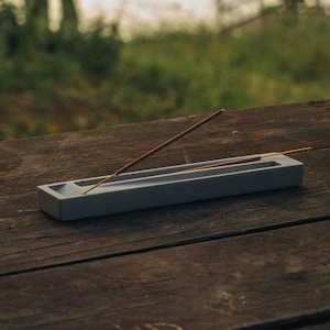Tabart WAY Concrete Incense Holder | Unique High-Quality Concrete Design | Modern, Durable  Stylish Décor Piece for Home  Office |