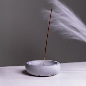 Decorative  Incense Holder , Concrete Incense Stick Holder, Hand-made Incense ,Home Fragrance, Best Handmade concrete gift!