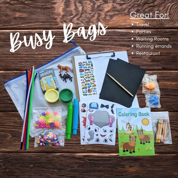 Busy Bag Etsy
