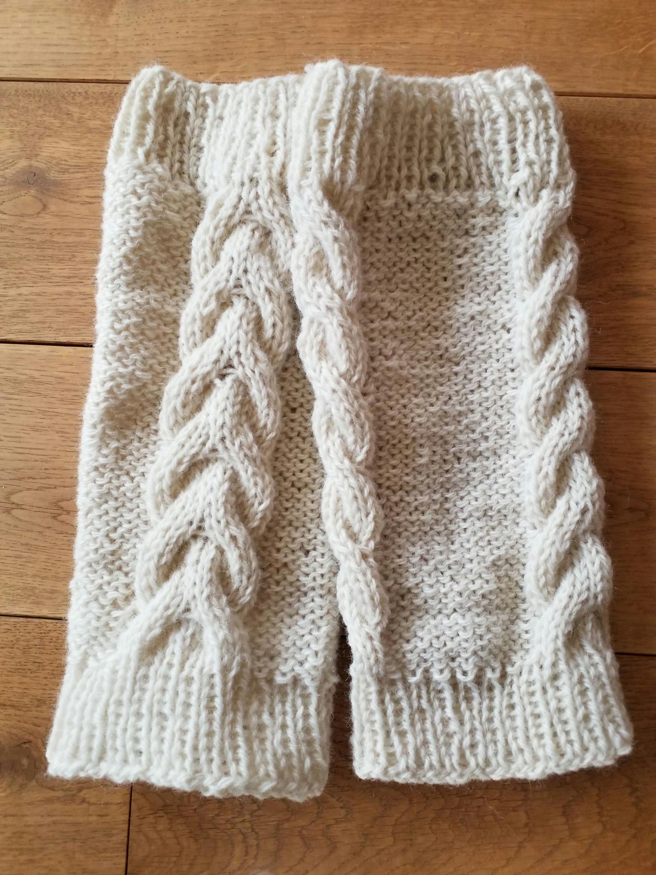 Scaldamuscoli In Lana Merino Per Bambini - 100% Lana Vergine, Maglia Grossa, Caldi E Morbidi - Foto 9