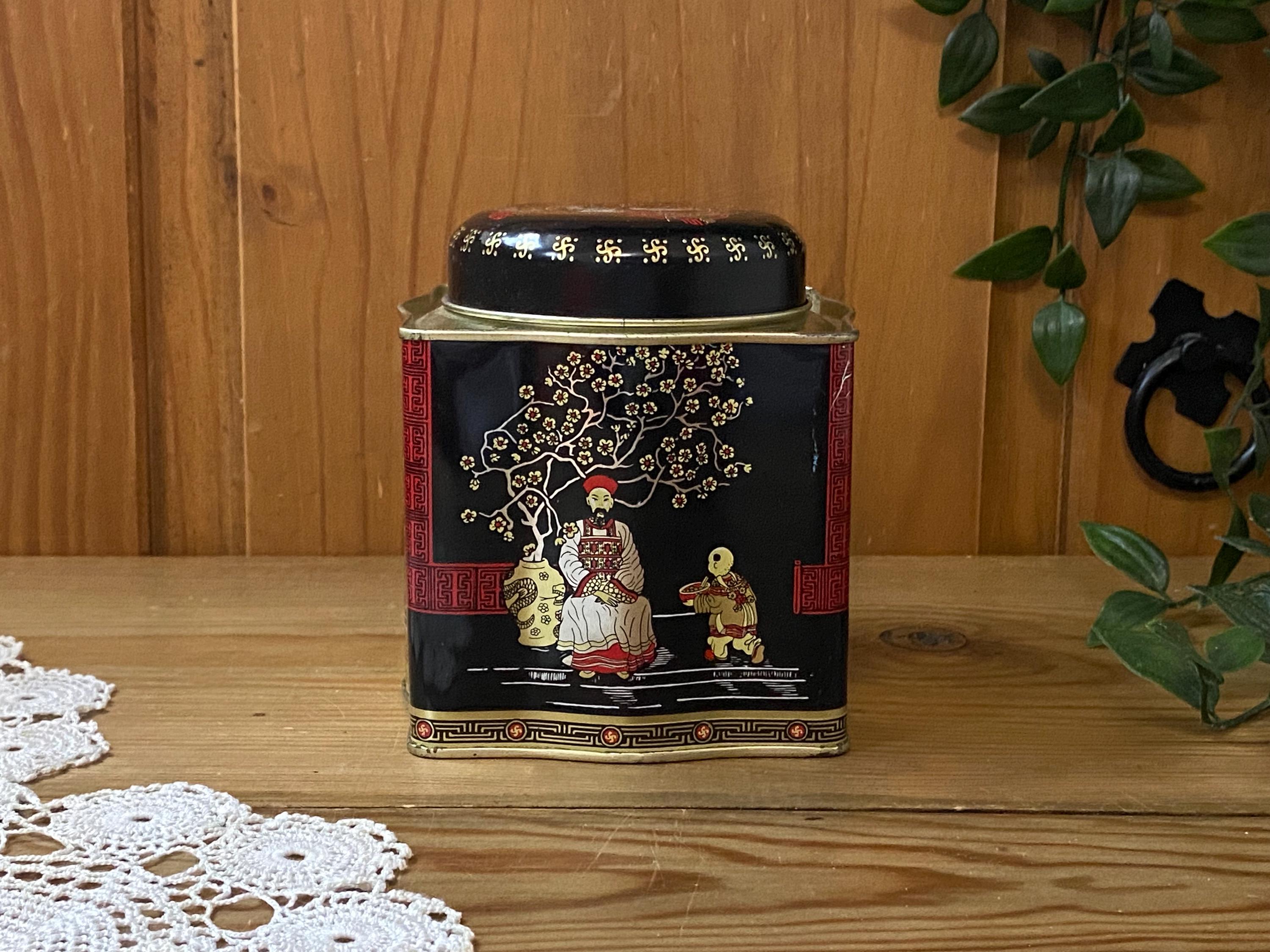 イギリスTWININGS 木製 トラックティーキャディー イギリスTWININGS 木製 トラックティーキャディー