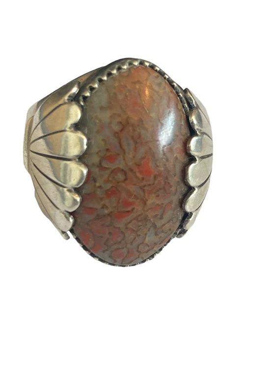 Kee Montoya Navajo Sterling Silver Gembone Ring D… - image 2