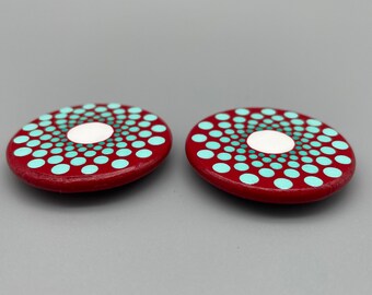 Handpainted Mandala Refrigerator Magnets
