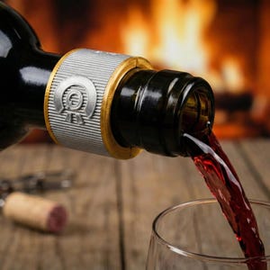 Magnetic Wine Enhancer – QuantumPour Clip for Flavor Structuring