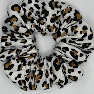 Leopard Print Scrunchi!