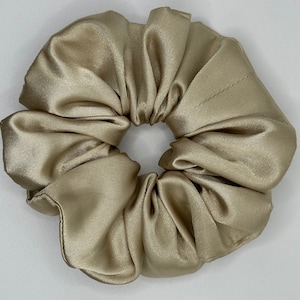 Gold Silk Scrunchie!