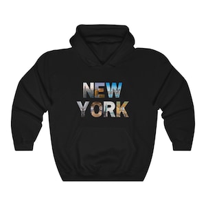 New York Unisex Hoodie - Statue of Liberty, Central Park, New York City