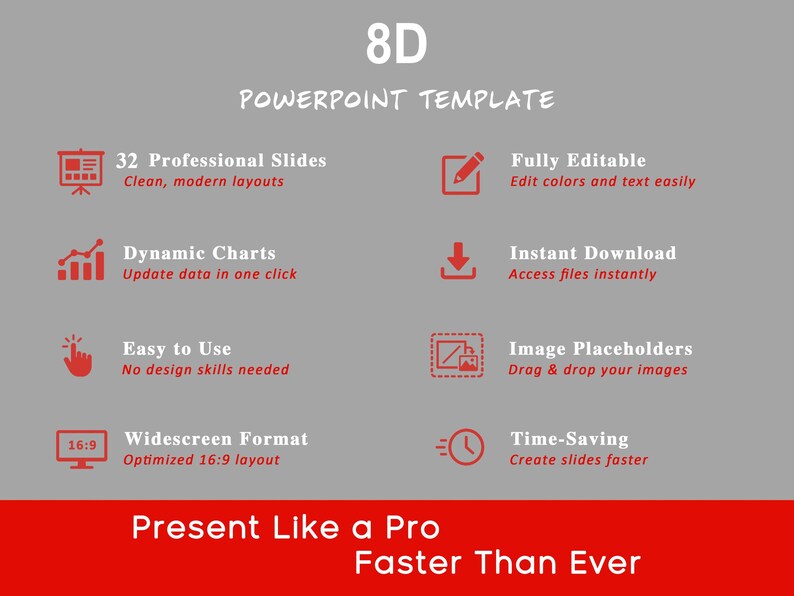 8D Problem Solving Powerpoint Template, Problem Solving Template, 8D ...