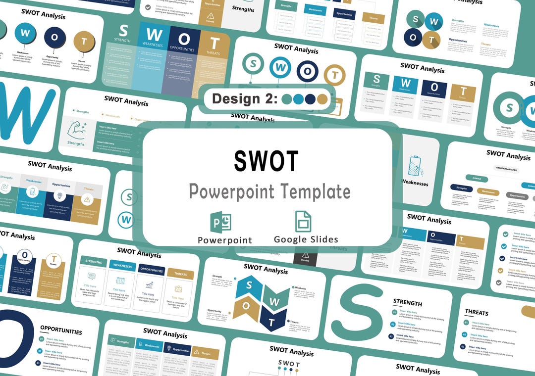 Powerpoint Swot Analysis Layout Swot Analysis Powerpoint Template, Analysing Swot Analysis, Swot ...
