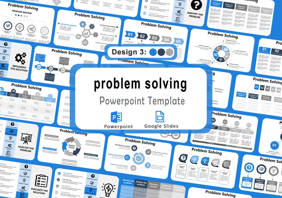 Problem Solving Powerpoint Template, Problem Solving Process, Problem ...