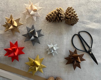 Froebel star set handmade - different colors *