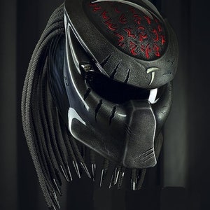 Top The King Custom Predator Motorcycle Helmet (certificado Dot Ece)