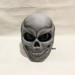 New Skull Motorcycle Helmet Classic Grey (Dot Ece Certified)